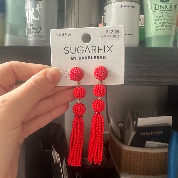 Sugarfix by Bauble Bar Tassle Earrings - Picture 2 of 2